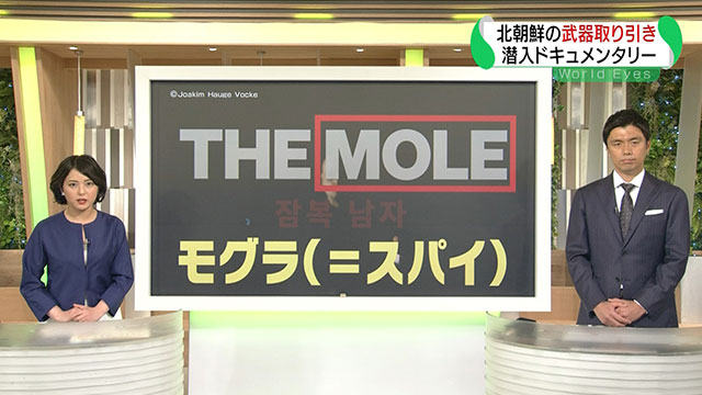 THE MOLE（モグラ） 北朝鮮武器取引 潜入ドキュメンタリー